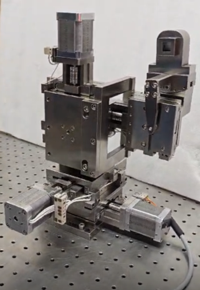 Magnetic Resilient Radiation Resistant 4 axis stage