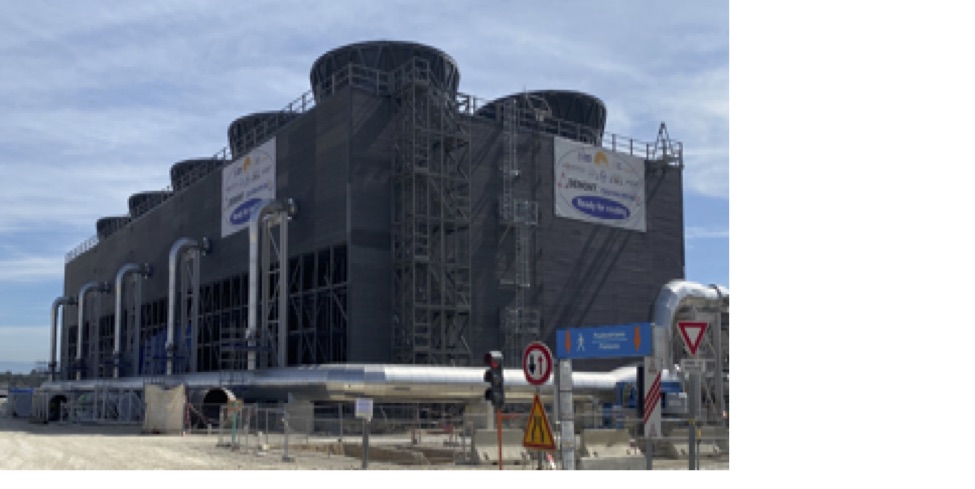 Installed Cooling tower at ITER site