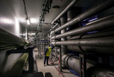 Image of 4.8 km of cryolines pass leak test