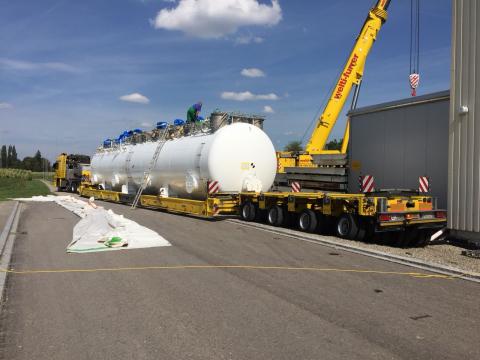 CTCB Transport from Manufacturing Site to ITER Site, Q1-2019